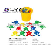 JQ1100 Best Christmas Gifts Kids Non-toxic Diy Intelligent Plastic Building Block Toy
